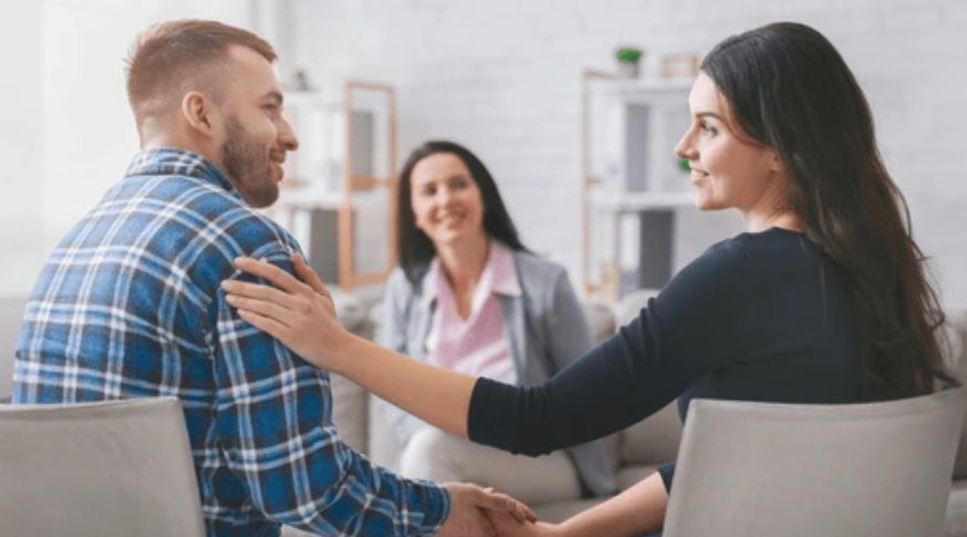 Person practicing self-care and setting boundaries